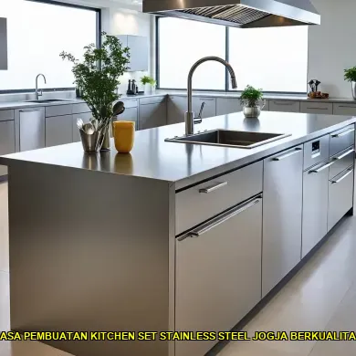 Mencari kitchen set stainless steel terbaik di Griya Mahkota